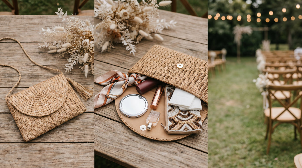 How to Pack a Boho Clutch for a Wedding or Special Event