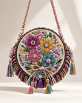 Garden Muse Round Bag