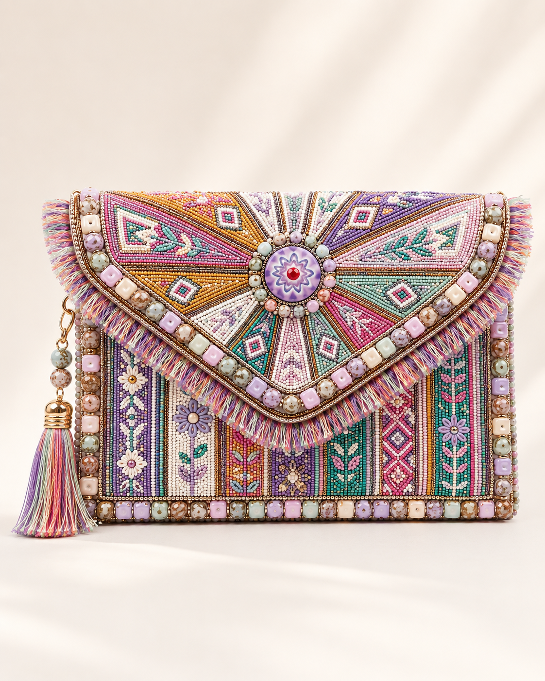 Pastel Bazaar Clutch